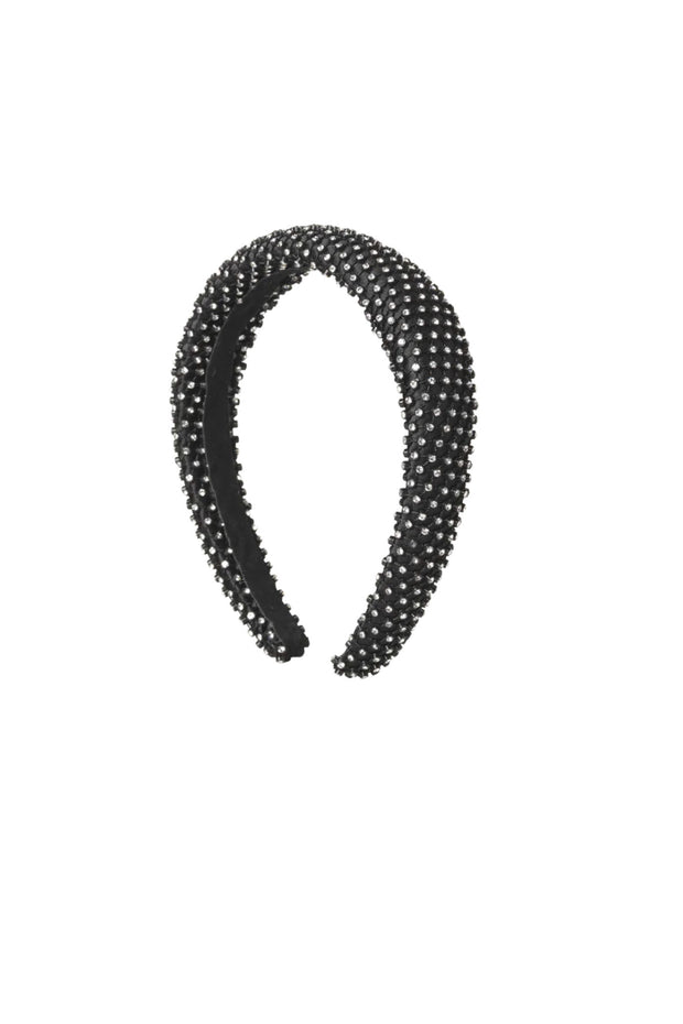 Party Stone Hair Band - Black