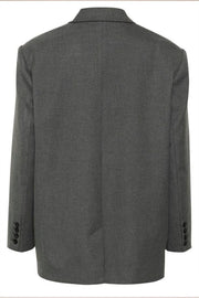 PaulaGZ  Melange OZ Blazer - Dark Grey Melange