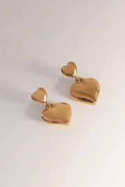 Suvi - Heart Stud Earrings