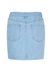 VellaGZ Short Skirt - Light Blue Washed