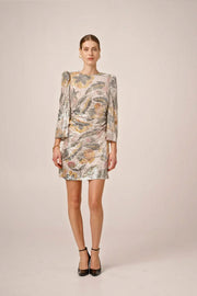 Sequins Mini Dress - Spring Garden