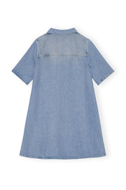 Heavy Denim Mini Dress - Tint Wash