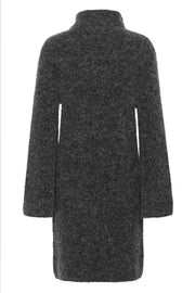 AlphaGZ Rollneck Dress - Charcoal Melange