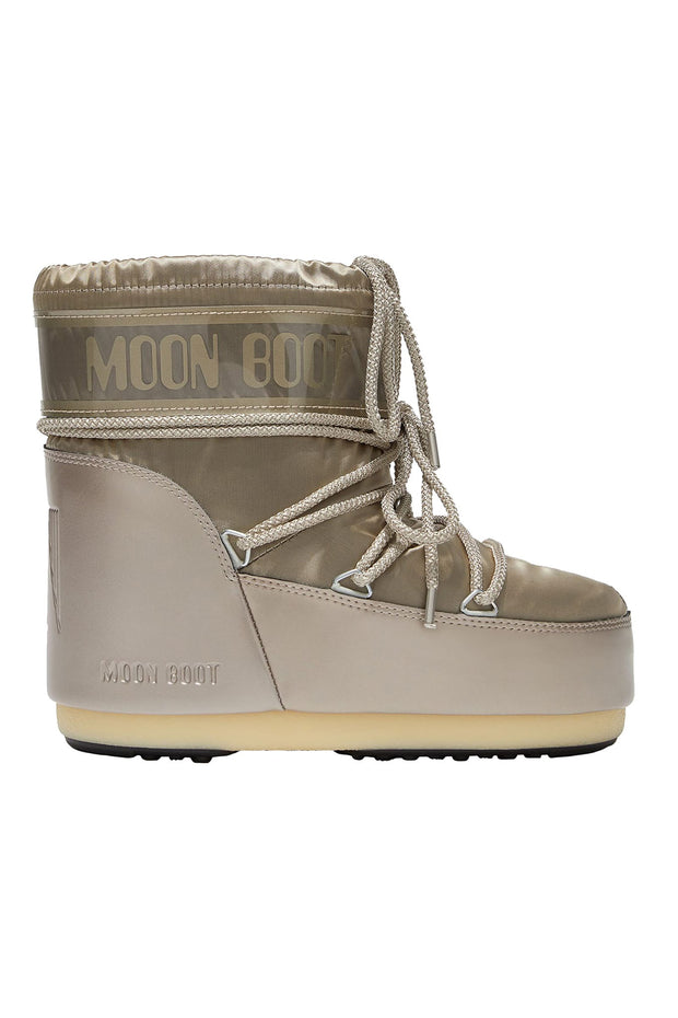 Moon Boot Icon Low Glance - Platinum