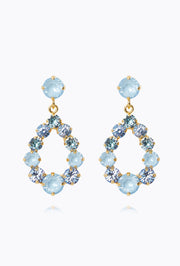 Mini Delia Earrings - Sky Combo