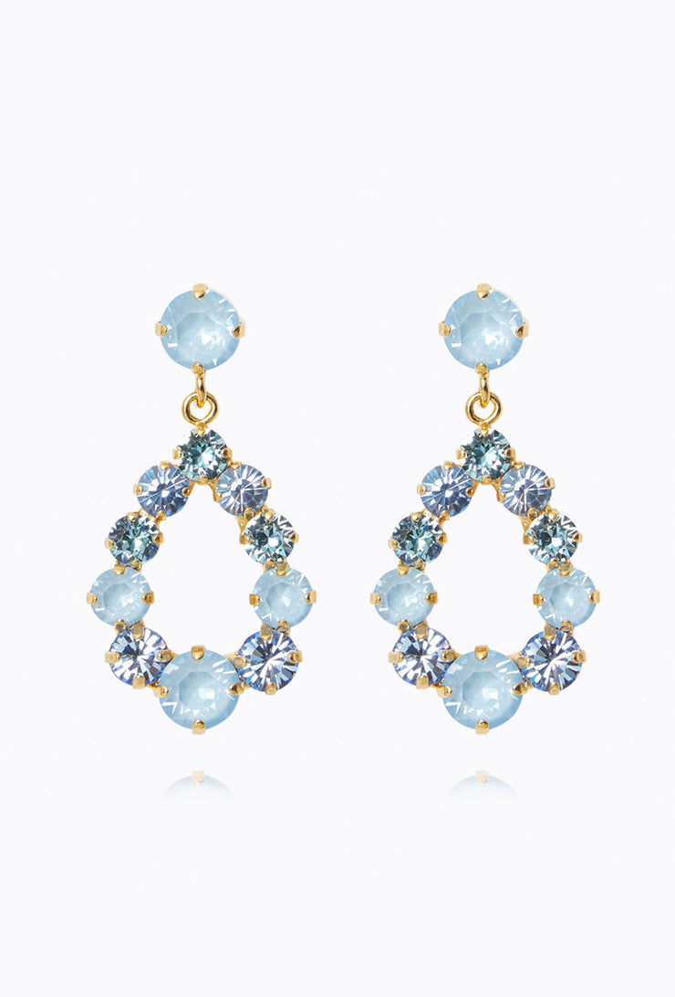 Mini Delia Earrings - Sky Combo