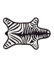 Black Zebra Bathmat