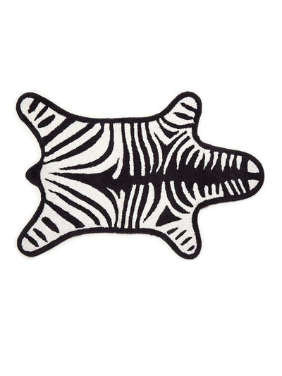 Black Zebra Bathmat