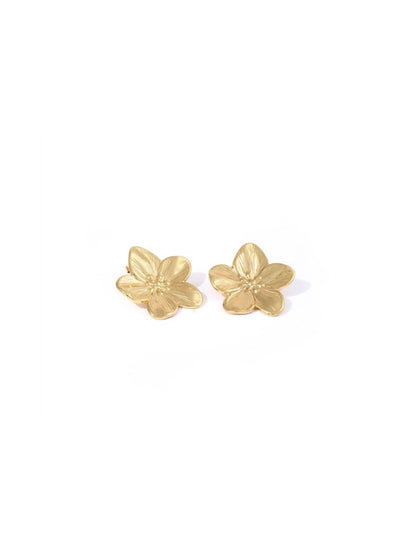 Maebry - Statement Flower Stud Earrings