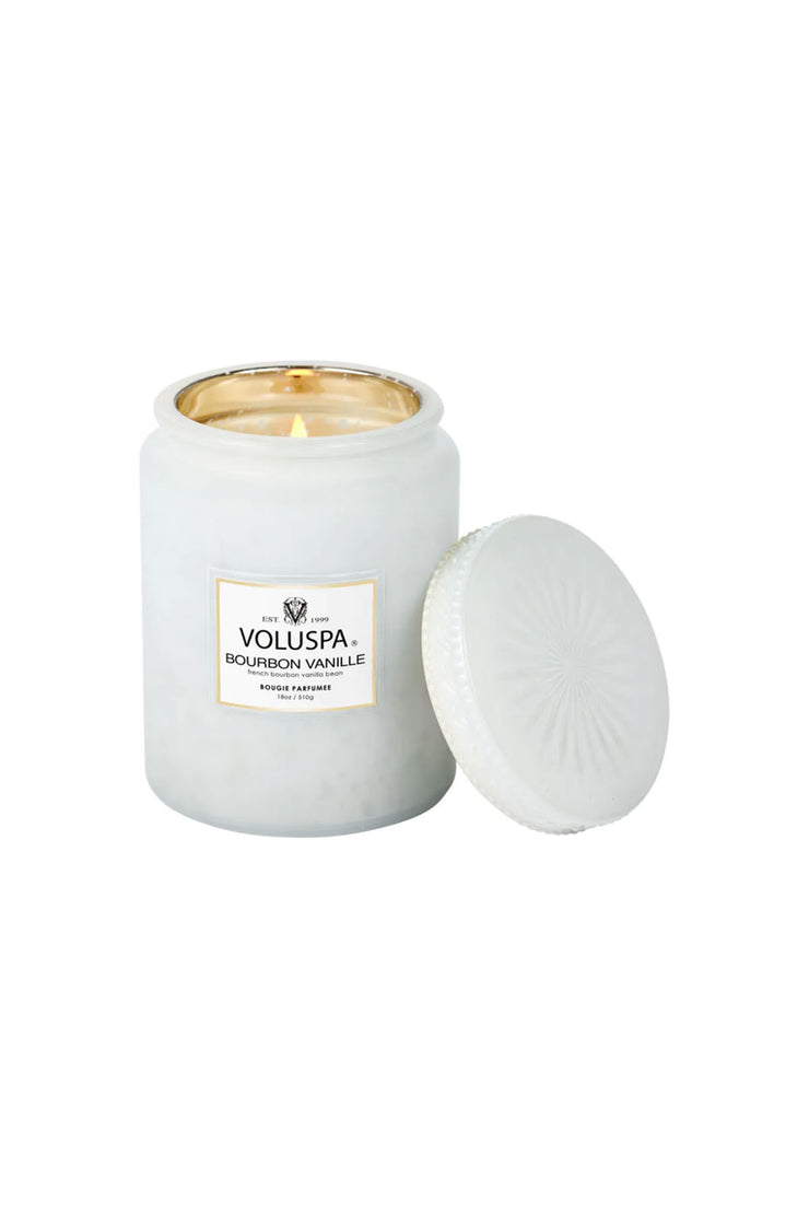 Large Jar Candle - Bourbon Vanille