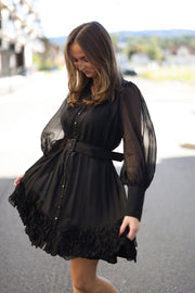 Organza Mini Dress