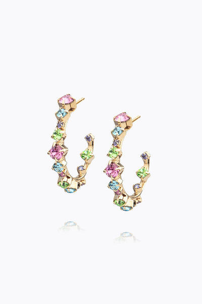 Mini Antonia Earrings - Rainbow Combo