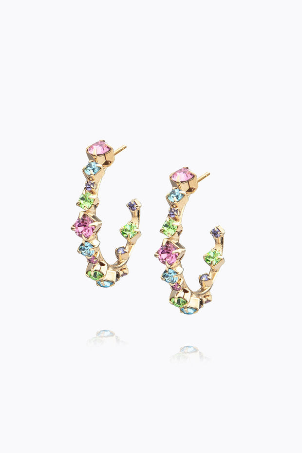 Mini Antonia Earrings - Rainbow Combo