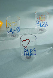 Jet set Single Glass - Ibiza