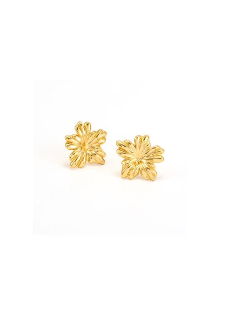 Mabel - Flower Stud Earrings