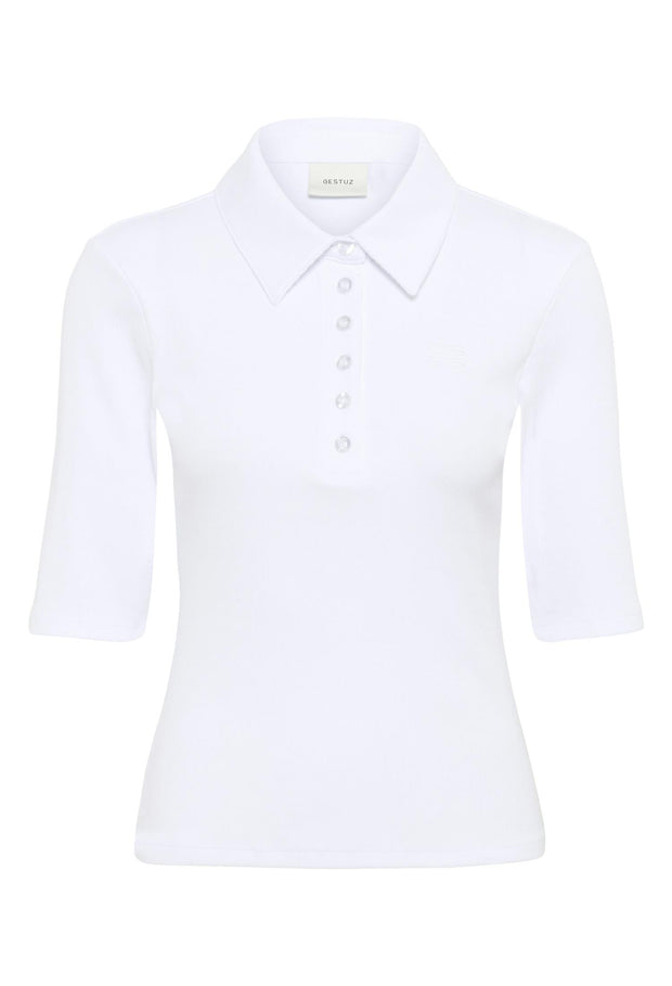 GZDrew Polo Top - Bright White