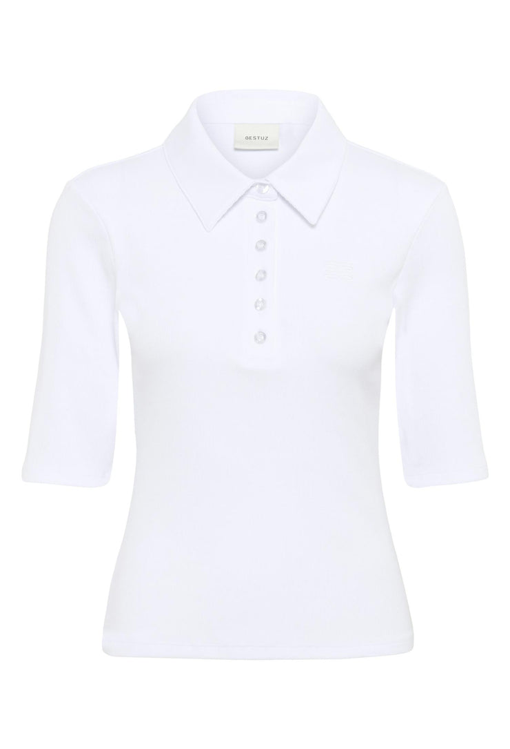 GZDrew Polo Top - Bright White