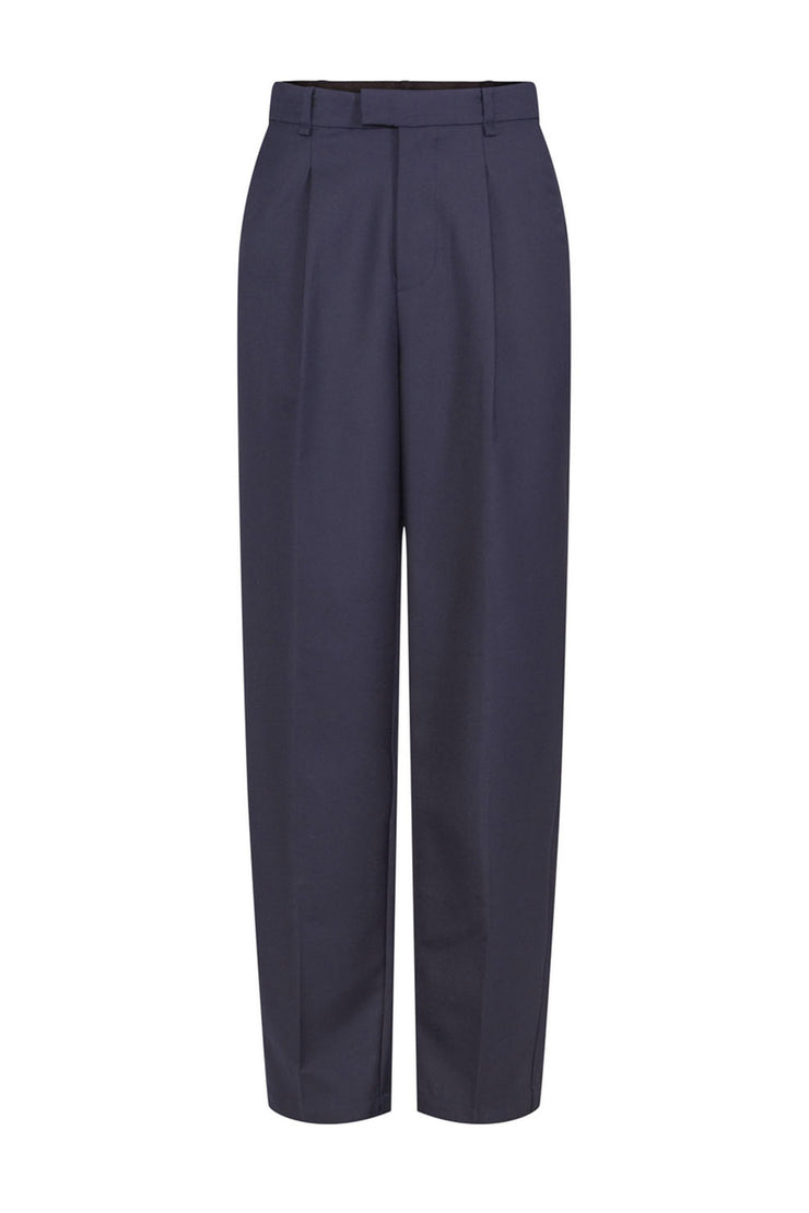 Tine Wool Pant - Navy