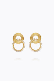 Gianna Earrings - Crystal