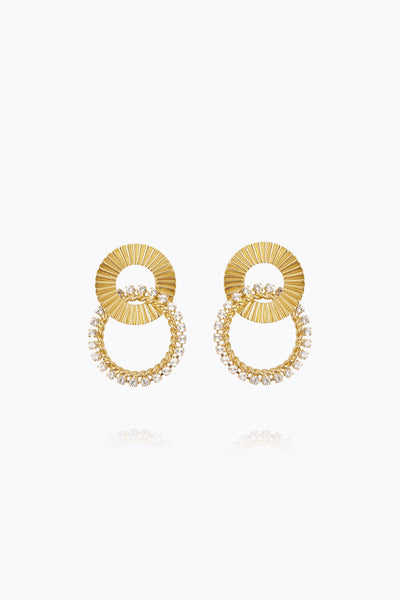 Gianna Earrings - Crystal