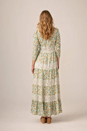 Cotton Slub Maxi Dress - Anemone Fields