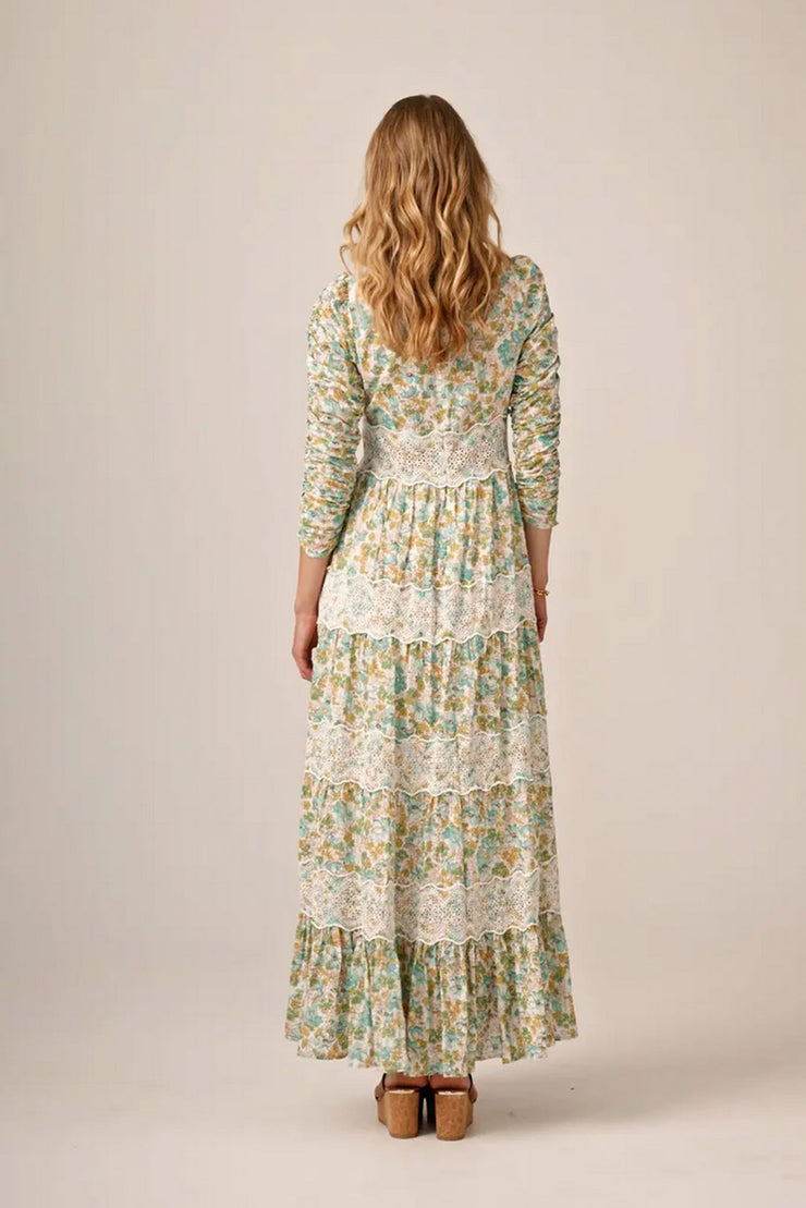 Cotton Slub Maxi Dress - Anemone Fields