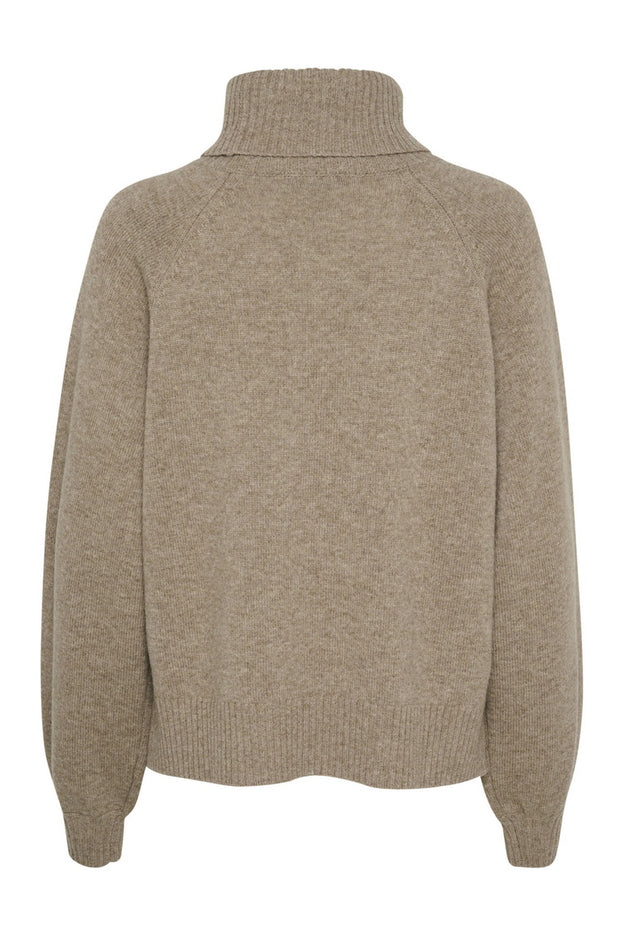 ManziGZ  Short Pullover - Medium Sand Melange