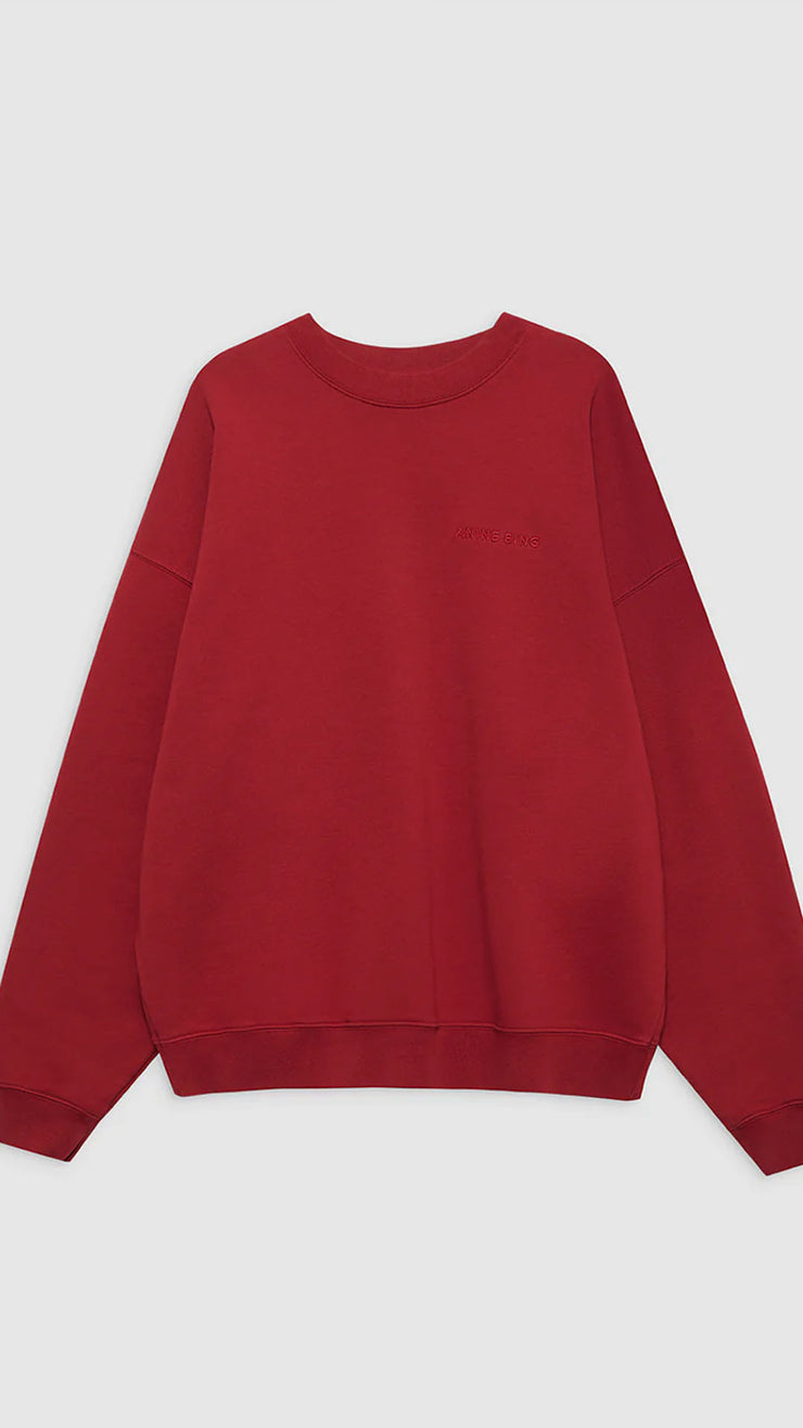 Miles Sweatshirt - Washed Red