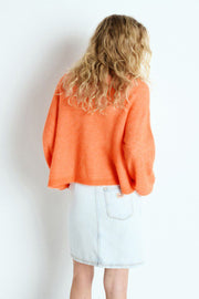 Long Sleeve Nenybay - Orange Fluorescent