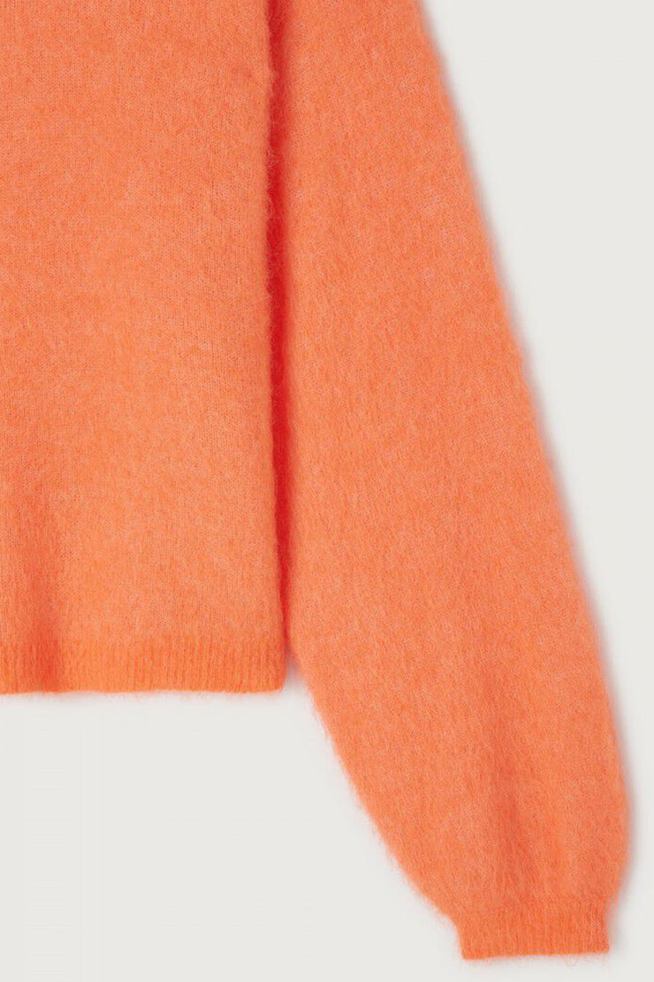 Long Sleeve Nenybay - Orange Fluorescent