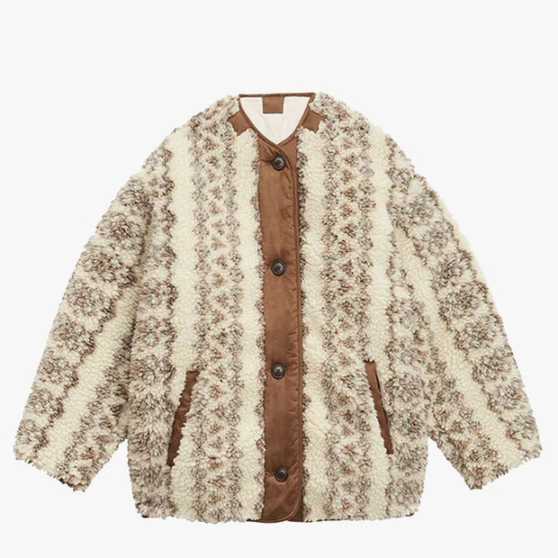 Memma Coat Ecru/Brown