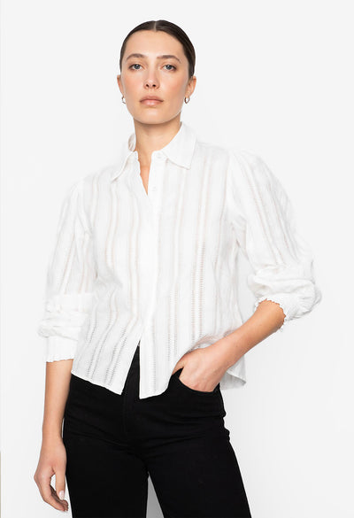 Serafina Blouse - White