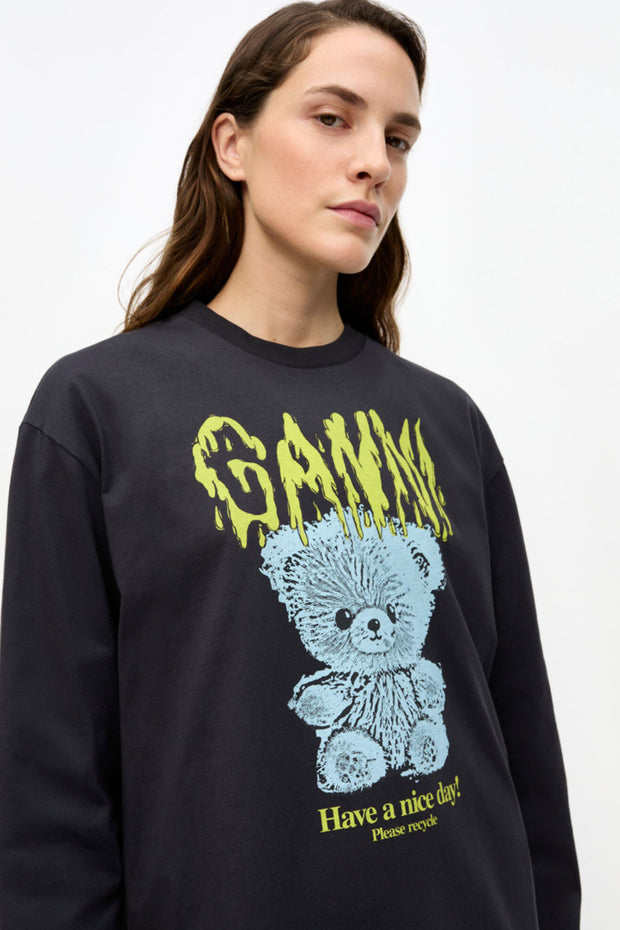 Basic Cotton TEDDY Long Sleeve - Phantom