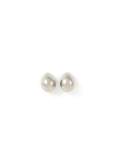 May - Classic Drop Earrings Stainless Steel Silver