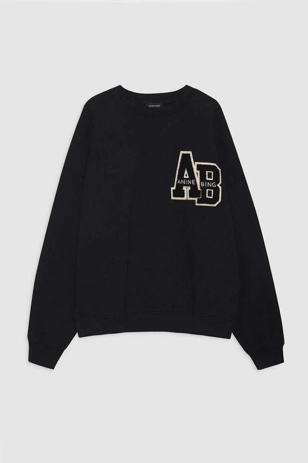 Miles Oversized Sweatshirt - Black