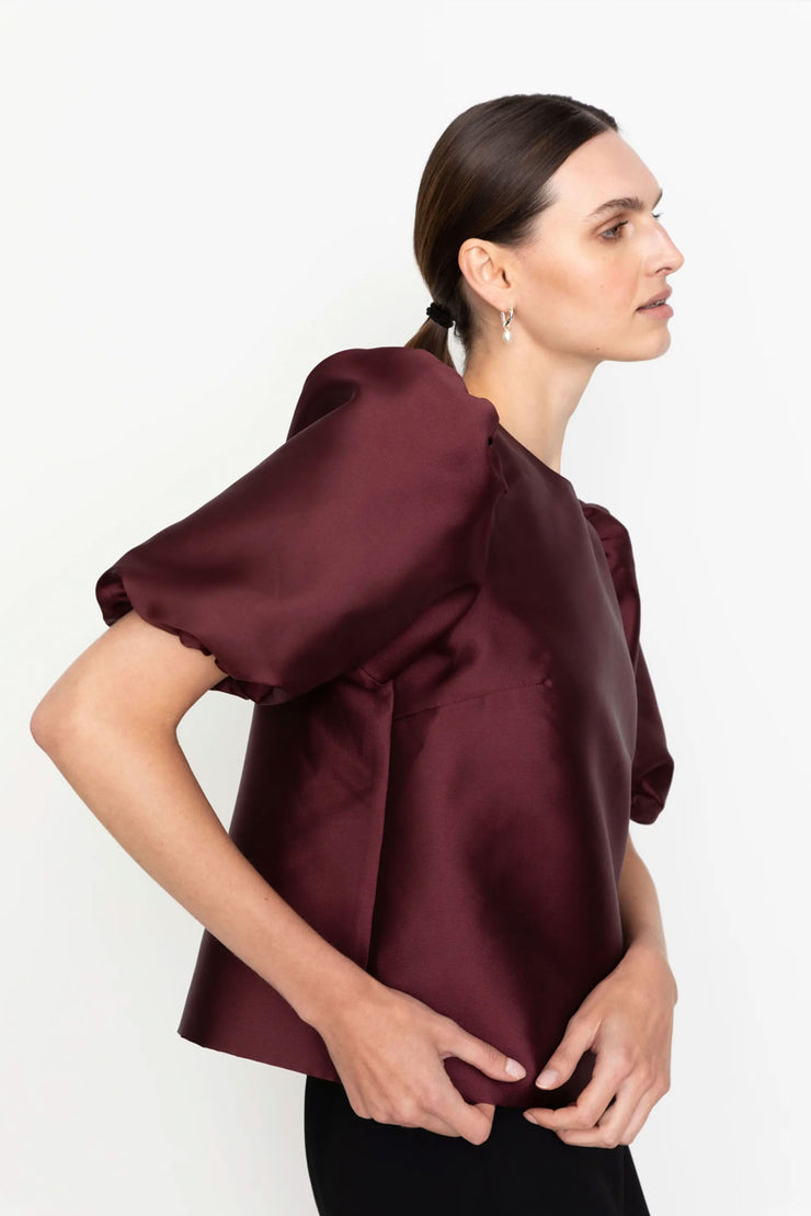 Becca Blouse - Bordeaux