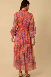 Shelby Long Dress  - Pink