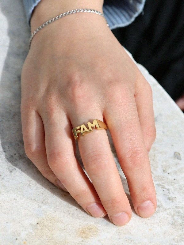 FAM Ring - Gold