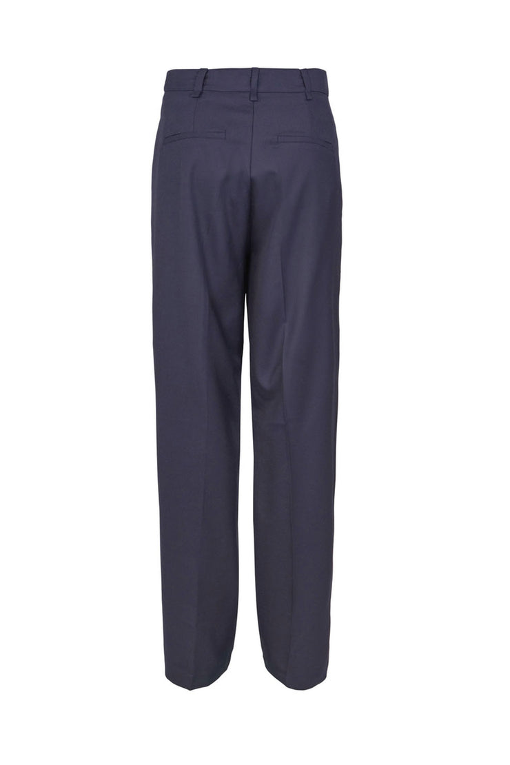 Tine Wool Pant - Navy