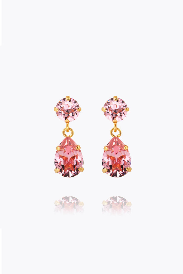 Mini Drop Earring - Light Rose