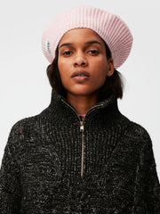 Structured Rib Beret - Lilac Sachet