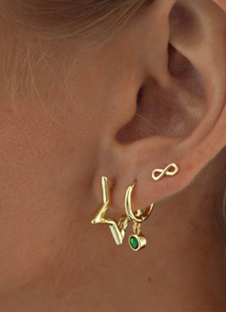 Winona - Star Hoop Earrings