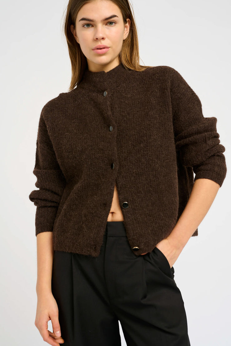 AlphaGZ Short Cardigan - Mole