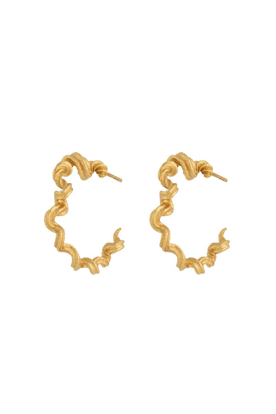 Alchemy Hoop Earrings - Gold