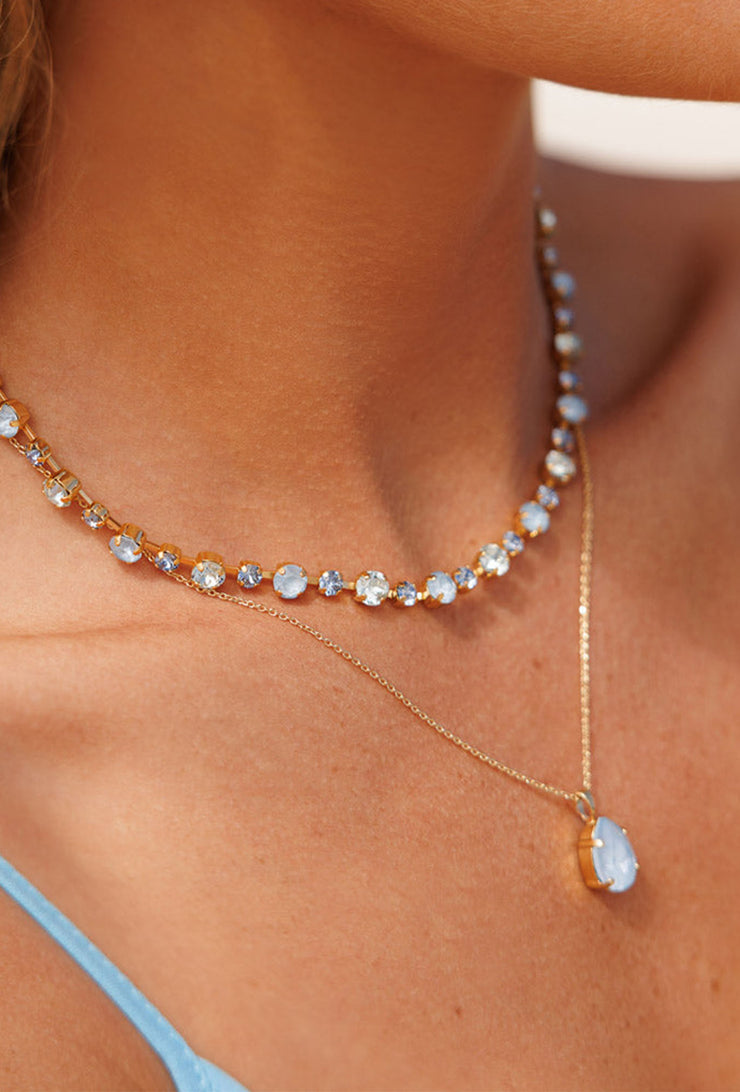 Mini Drop Necklace - Sky Ignite