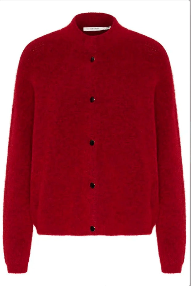 Alphagz Short Cardigan - Haute Red Melange