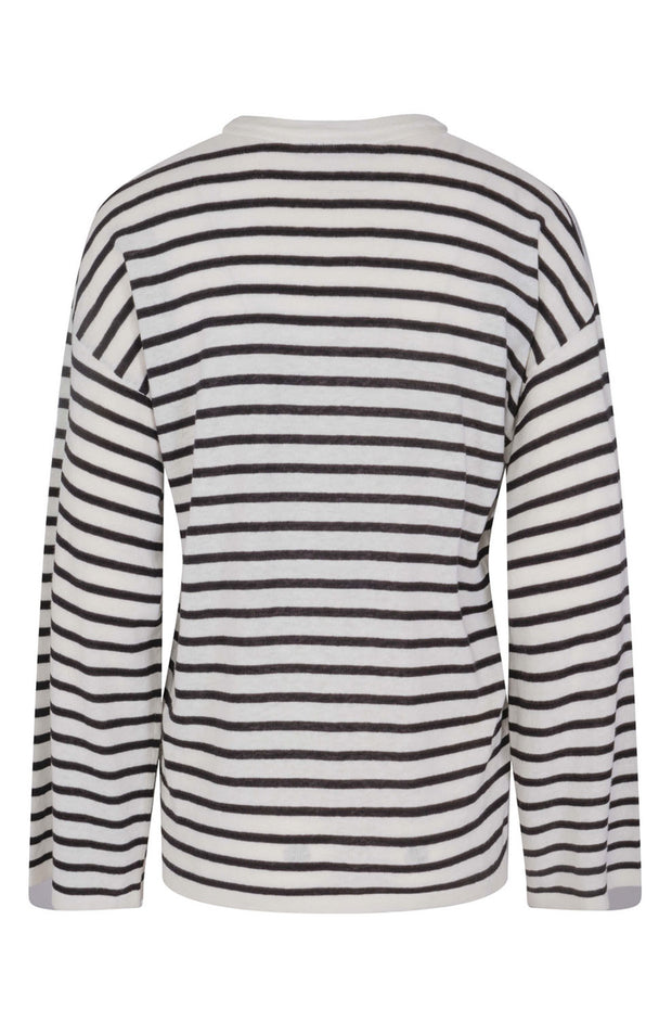 Nelia Stripe Sweater - Offwhite