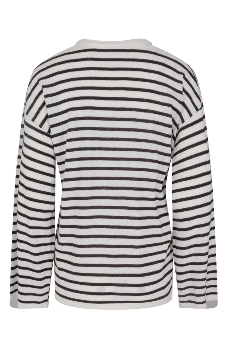 Nelia Stripe Sweater - Offwhite