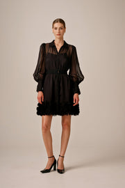 Organza Mini Dress