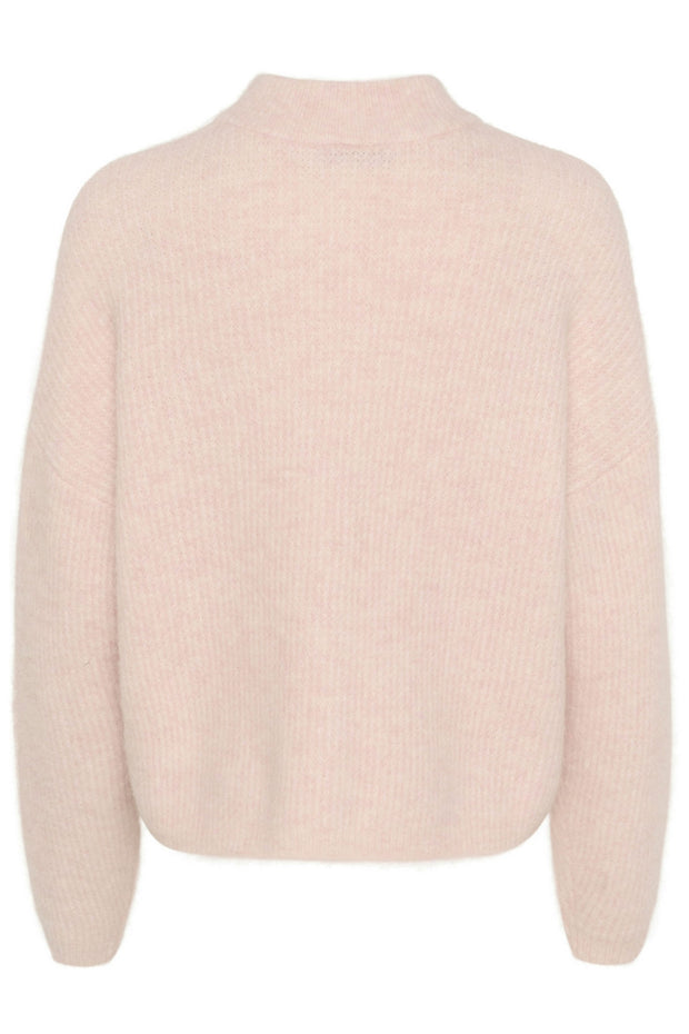 Alphagz Short Cardigan - Rose Grey Melange